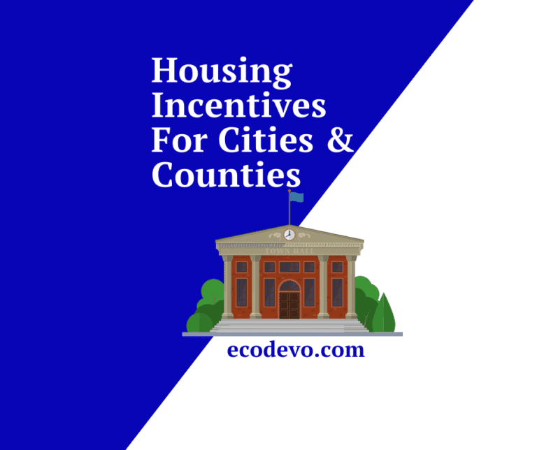 Housing Incentive Options for Cities and Counties