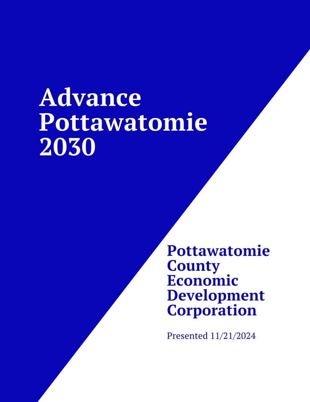 Advance Pottawatomie 2030 Strategic Plan