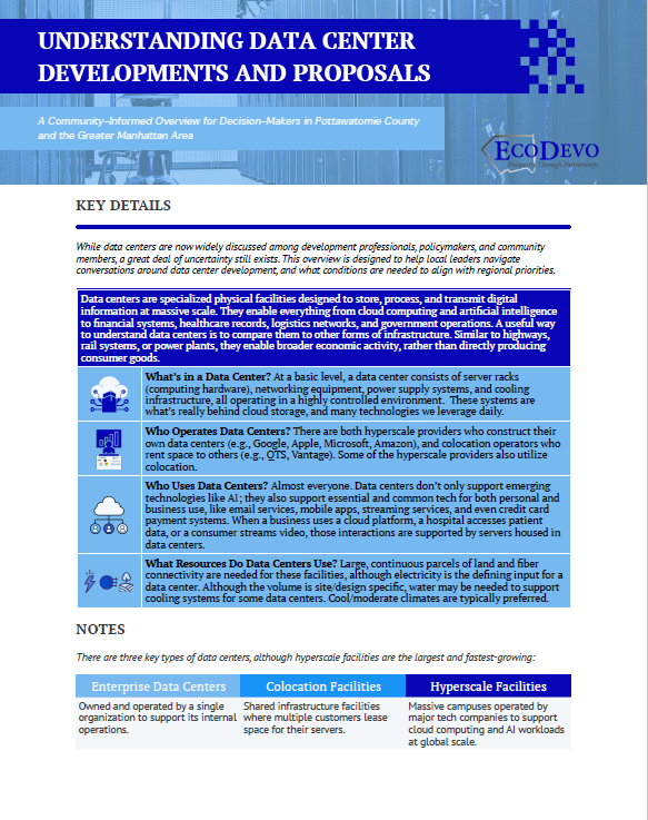 Data Center Summary Guide